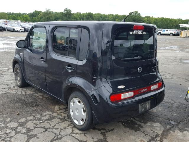 JN8AZ28RX9T103712 - 2009 NISSAN CUBE BASE BLACK photo 3