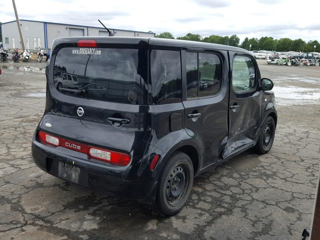 JN8AZ28RX9T103712 - 2009 NISSAN CUBE BASE BLACK photo 4