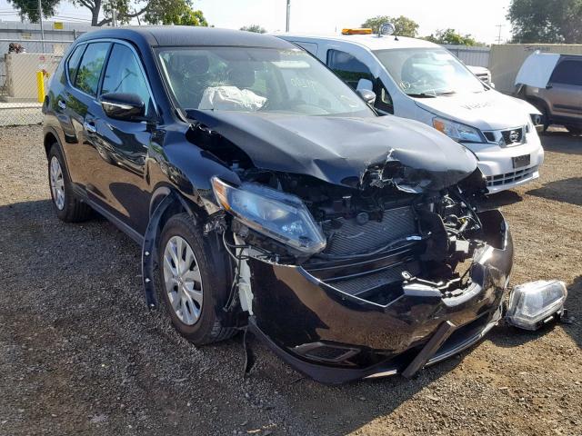 KNMAT2MT6FP548743 - 2015 NISSAN ROGUE S BLACK photo 1