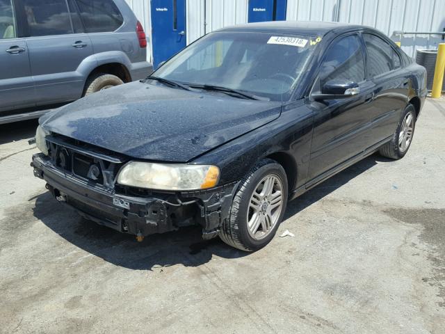 YV1RS592292740308 - 2009 VOLVO S60 2.5T BLACK photo 2