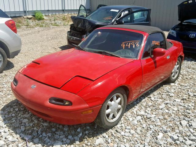 JM1NA3535R0519498 - 1994 MAZDA MX-5 MIATA RED photo 2