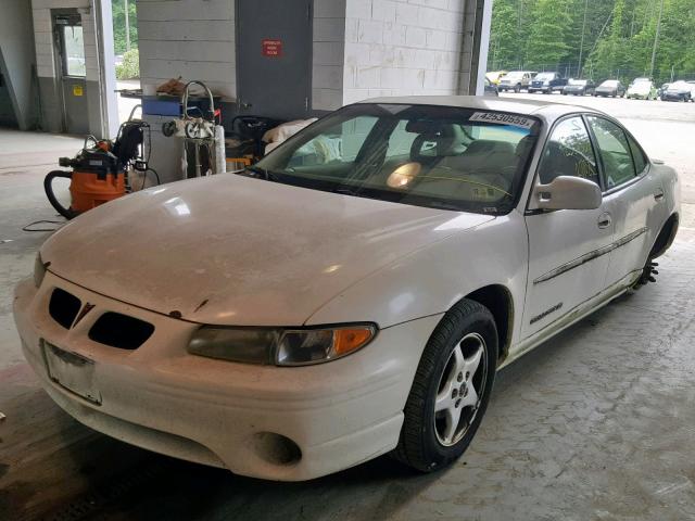 1G2WK52J52F114314 - 2002 PONTIAC GRAND PRIX WHITE photo 2