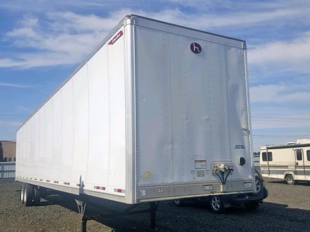 1GRAP0626JK287316 - 2018 GREAT DANE TRAILER 53 TRAILER WHITE photo 1