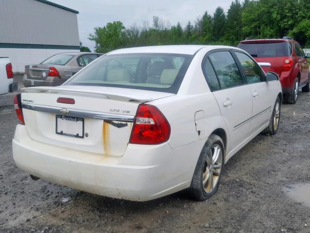 1G1ZU57NX7F284456 - 2007 CHEVROLET MALIBU LTZ 白色 照片 4