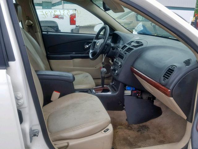1G1ZU57NX7F284456 - 2007 CHEVROLET MALIBU LTZ 白色 照片 5