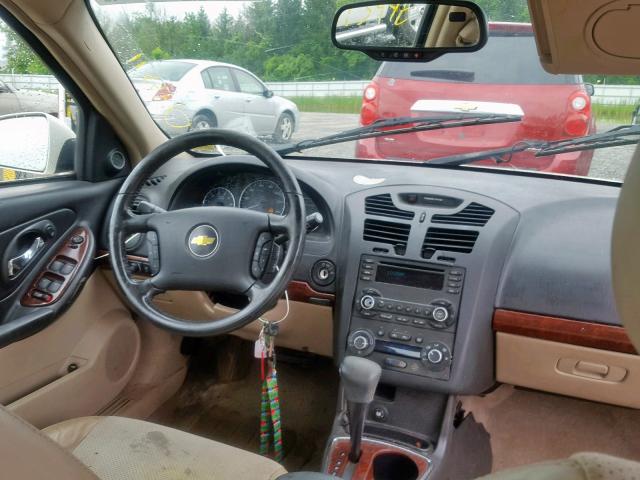 1G1ZU57NX7F284456 - 2007 CHEVROLET MALIBU LTZ 白色 照片 9