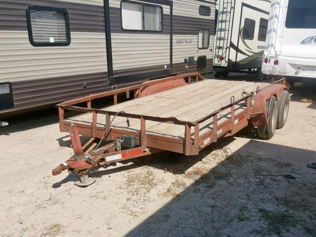 TR161689 - 1987 UTILITY FLAT BED RED photo 2