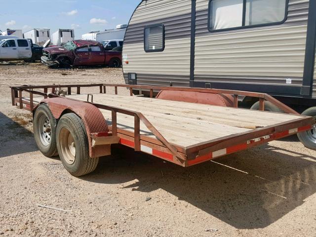 TR161689 - 1987 UTILITY FLAT BED RED photo 3