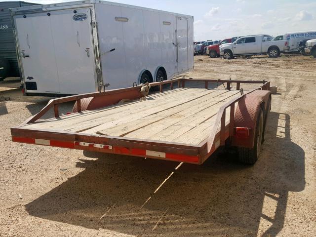 TR161689 - 1987 UTILITY FLAT BED RED photo 4