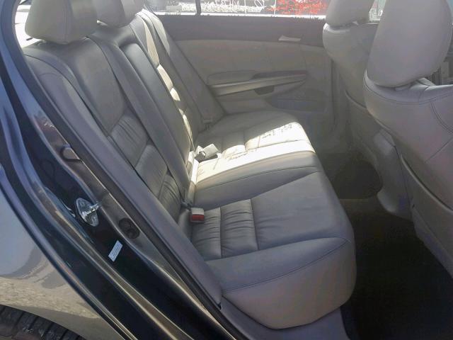 1HGCP26878A017595 - 2008 HONDA ACCORD EXL GRAY photo 6