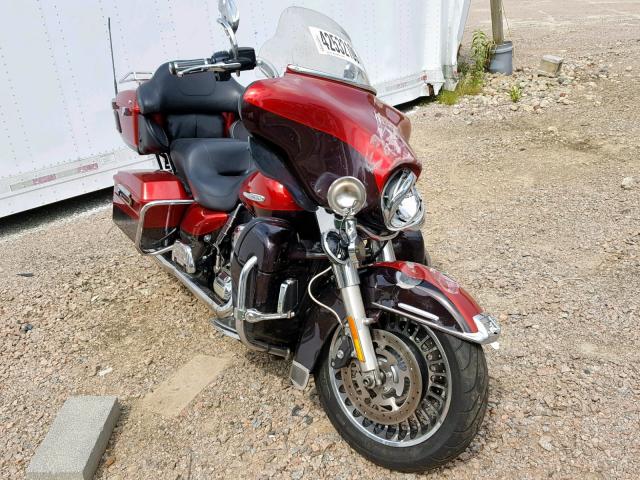 1HD1KEM19CB654713 - 2012 HARLEY-DAVIDSON FLHTK ELEC BURGUNDY photo 1