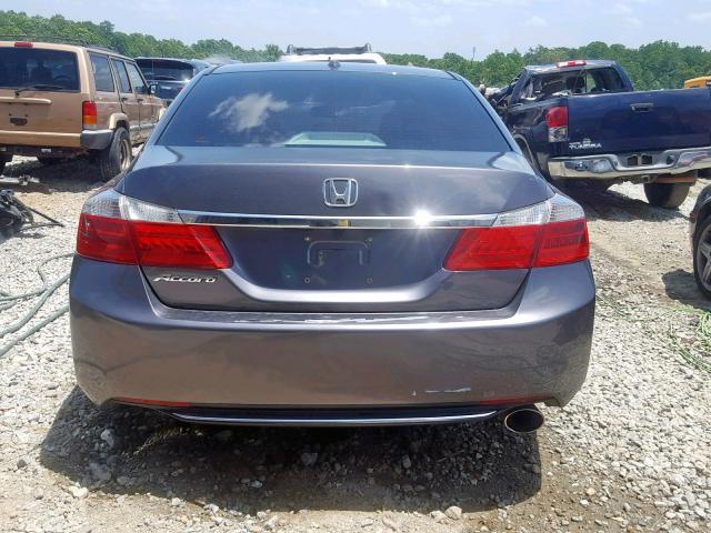 1HGCR2F88DA032837 - 2013 HONDA ACCORD EXL GRAY photo 9