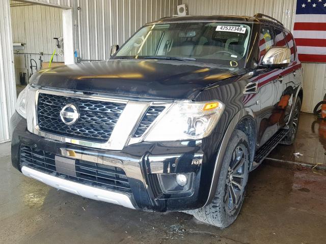 JN8AY2NC3J9557885 - 2018 NISSAN ARMADA SV BLACK photo 2