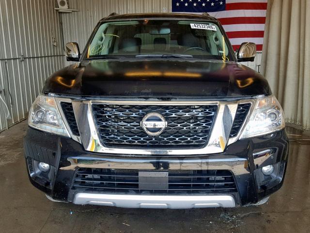 JN8AY2NC3J9557885 - 2018 NISSAN ARMADA SV BLACK photo 9