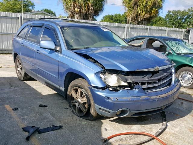 2A8GM68X77R129952 - 2007 CHRYSLER PACIFICA T BLUE photo 1