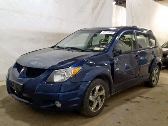 5Y2SL62823Z457933 - 2003 PONTIAC VIBE BLUE photo 2