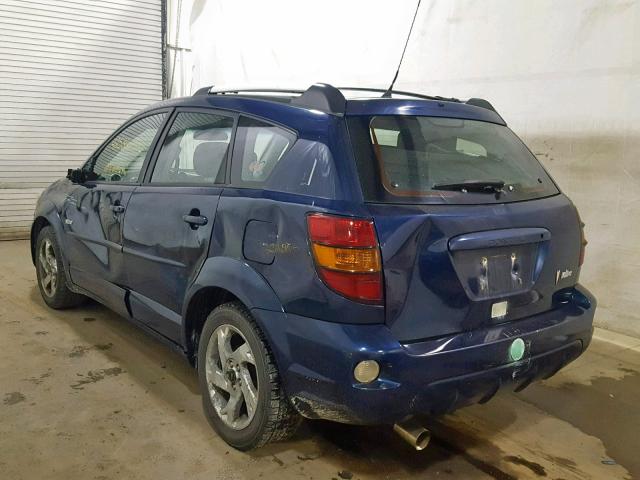 5Y2SL62823Z457933 - 2003 PONTIAC VIBE BLUE photo 3