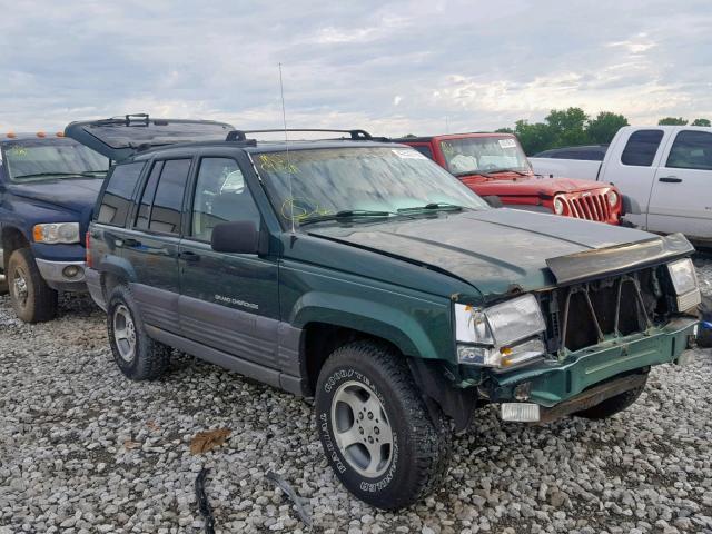 1J4GZ58S2WC152063 - 1998 JEEP GRAND CHER GREEN photo 1