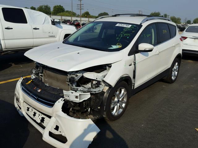 1FMCU9J97GUA67387 - 2016 FORD ESCAPE TIT WHITE photo 2