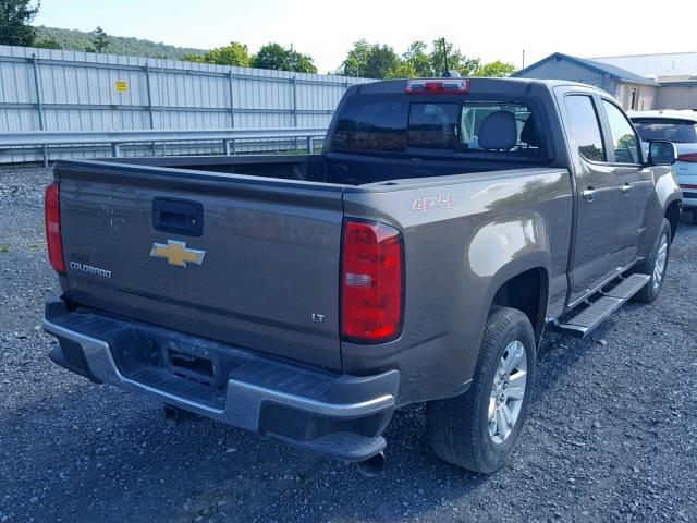 1GCPTCE12H1190348 - 2017 CHEVROLET COLORADO L BROWN photo 4