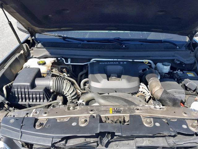 1GCPTCE12H1190348 - 2017 CHEVROLET COLORADO L BROWN photo 7