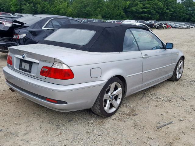 WBABW33474PL33152 - 2004 BMW 325 CI SILVER photo 4