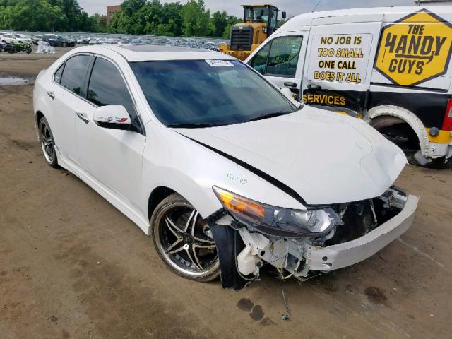 JH4CU2E86DC009560 - 2013 ACURA TSX SE WHITE photo 1