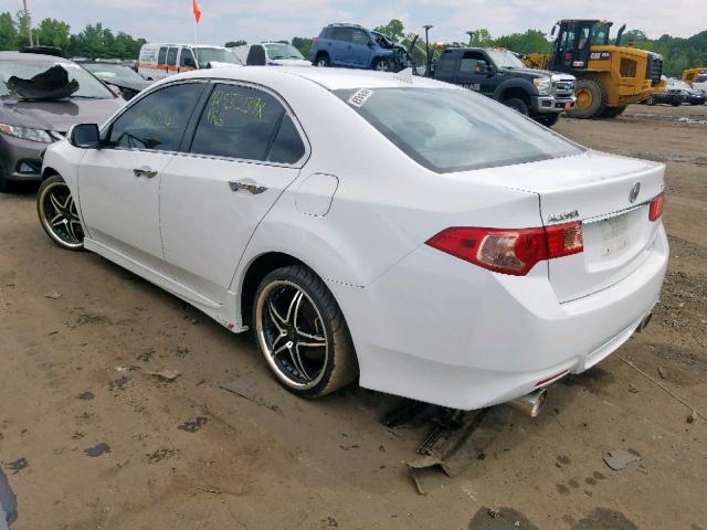 JH4CU2E86DC009560 - 2013 ACURA TSX SE WHITE photo 3