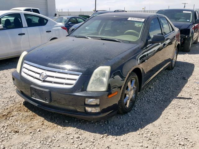 1G6DC67A050177913 - 2005 CADILLAC STS BLACK photo 2