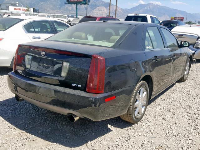 1G6DC67A050177913 - 2005 CADILLAC STS BLACK photo 4