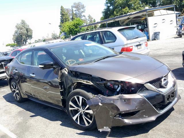 1N4AA6AP9GC425649 - 2016 NISSAN MAXIMA 3.5 BROWN photo 1