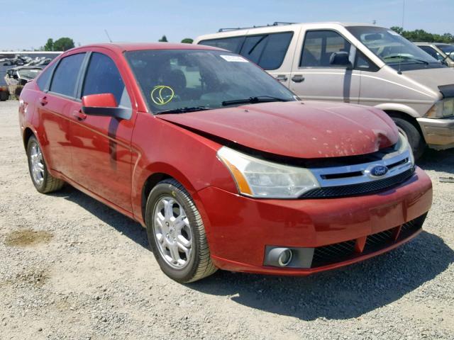 1FAHP36N19W249376 - 2009 FORD FOCUS SES RED photo 1