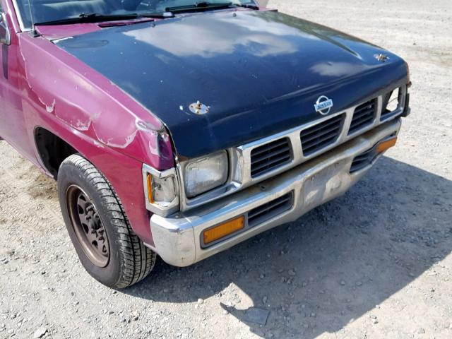 1N6SD11S4SC366822 - 1995 NISSAN TRUCK E/XE PURPLE photo 9