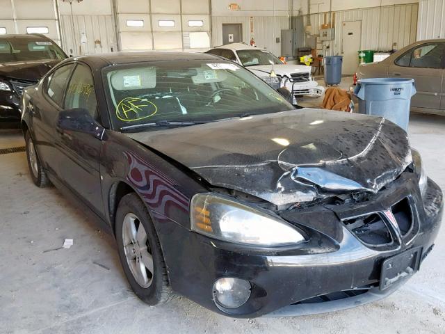 2G2WP552881121263 - 2008 PONTIAC GRAND PRIX BLACK photo 1