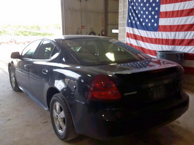 2G2WP552881121263 - 2008 PONTIAC GRAND PRIX BLACK photo 3