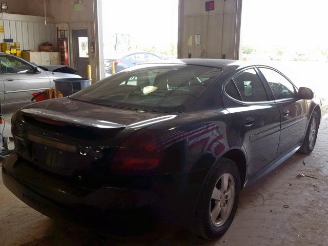 2G2WP552881121263 - 2008 PONTIAC GRAND PRIX BLACK photo 4