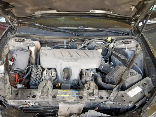 2G2WP552881121263 - 2008 PONTIAC GRAND PRIX BLACK photo 7