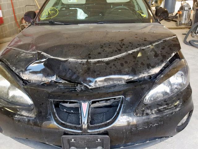 2G2WP552881121263 - 2008 PONTIAC GRAND PRIX BLACK photo 9
