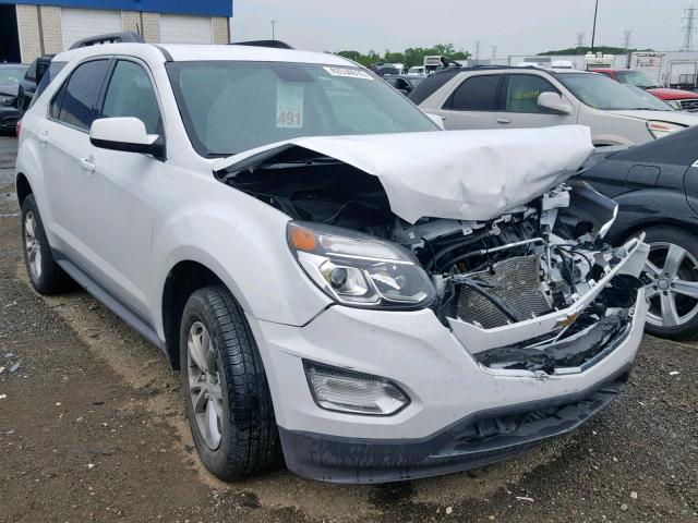 2GNFLFEK7H6285918 - 2017 CHEVROLET EQUINOX LT WHITE photo 1