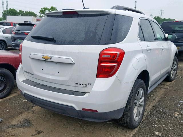 2GNFLFEK7H6285918 - 2017 CHEVROLET EQUINOX LT WHITE photo 4