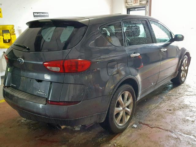 4S4WX82D274403366 - 2007 SUBARU B9 TRIBECA GRAY photo 4