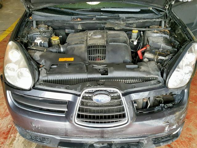 4S4WX82D274403366 - 2007 SUBARU B9 TRIBECA GRAY photo 7