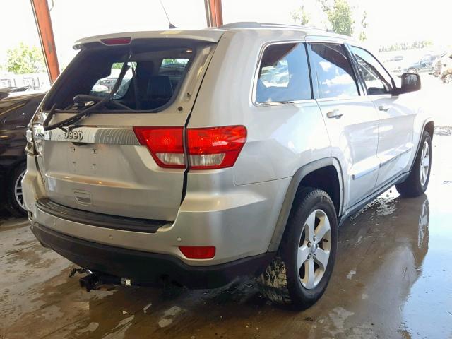 1J4RS4GG0BC545610 - 2011 JEEP GRAND CHER SILVER photo 4