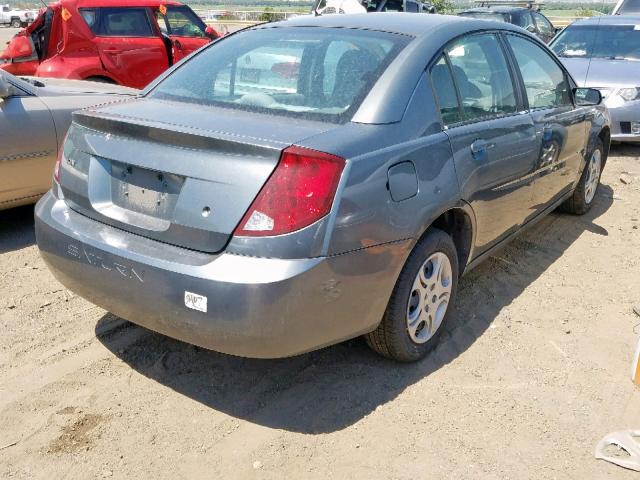 1G8AJ52F44Z173936 - 2004 SATURN ION LEVEL CHARCOAL photo 4