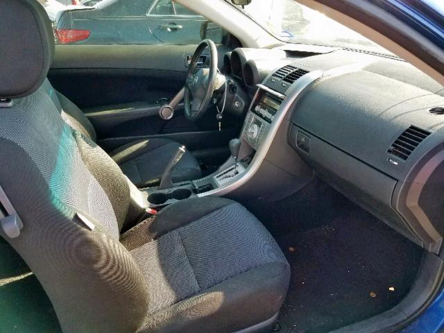 JTKDE167X80262318 - 2008 TOYOTA SCION TC ლურჯი ფოტო 5