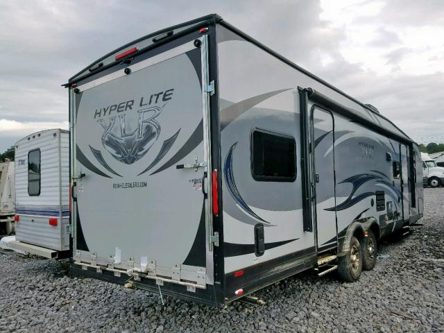 4X4TXLE2XHF162015 - 2016 WILDWOOD HYPERLITE GRAY photo 4