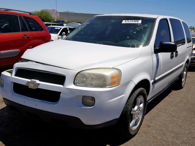 1GNDV23187D218958 - 2007 CHEVROLET UPLANDER L WHITE photo 2