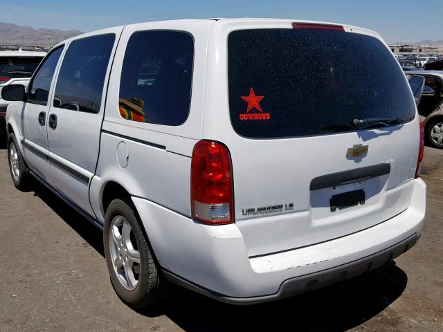 1GNDV23187D218958 - 2007 CHEVROLET UPLANDER L WHITE photo 3