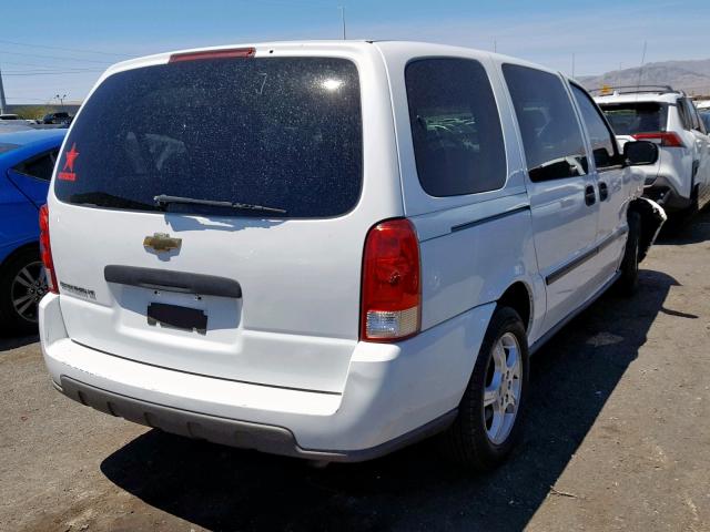 1GNDV23187D218958 - 2007 CHEVROLET UPLANDER L WHITE photo 4