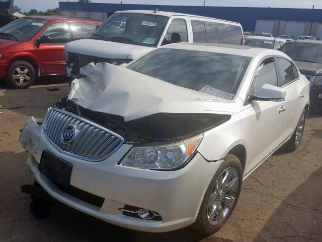 1G4GE5EDXBF278246 - 2011 BUICK LACROSSE C WHITE photo 2